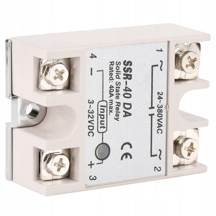 RELAIS POLPRZEWODNIKOWY SSR 40DA H SSR-40A DC-AC 480V AC
