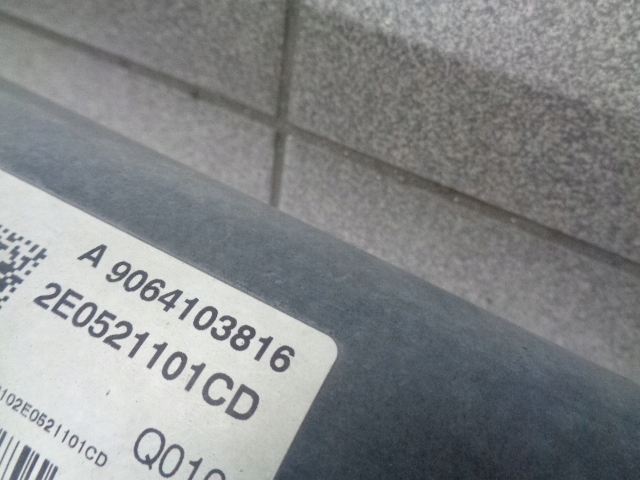 ARBRE DE TRANSMISSION MERCEDES SPRINTER 906 2.2 CDI DOKA CHÂSSIS 2014 ANNÉE