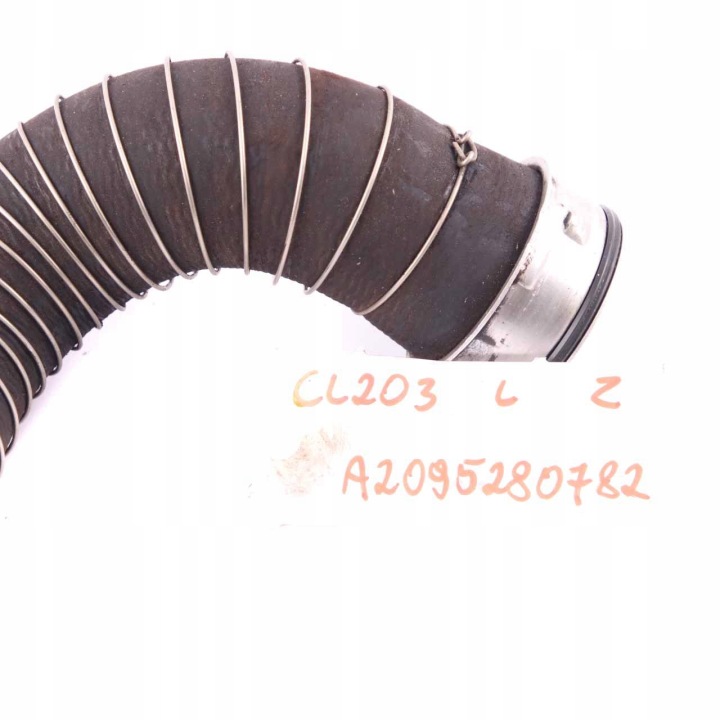 MERCEDES CL203 C209 TUYAU ADMISSION ÉCHANGEUR D'AIR DE SURALIMENTATION AIR A2045280782
