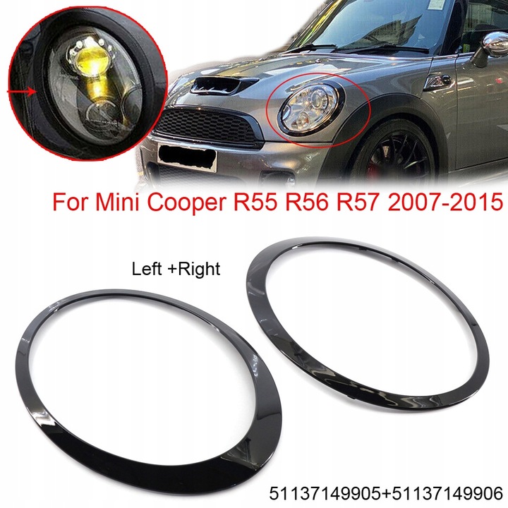 PARA MINI COOPER R55 R56 R57 R58 R59 2007-2015 CZAR 