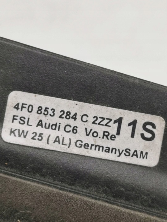 2007 AUDI A6 S6 C6 4F MOULURE VITRES COUPÉ 4F0853284C