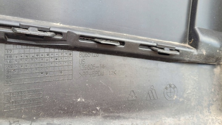 BMW X4 G02 MODULE PARE-CHOCS ARRIÈRE ARRIÈRE