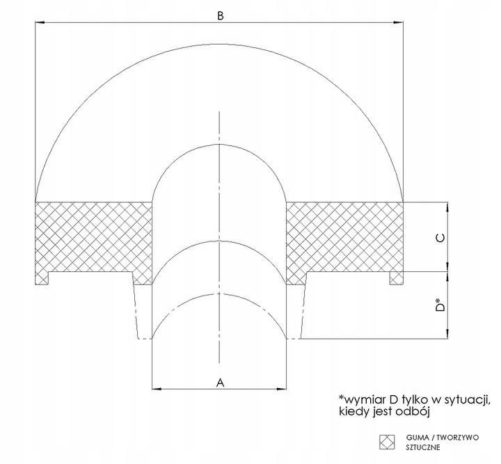 ALMOHADA MUELLE SUSPENSIONES PARTE TRASERA (GORA) NISSAN PATROL GR V 06.97- 