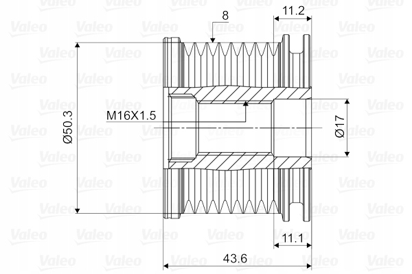 EMBRAYAGE ALTERNATEUR MB MERCEDES ESSENCE CLASSE GL, M