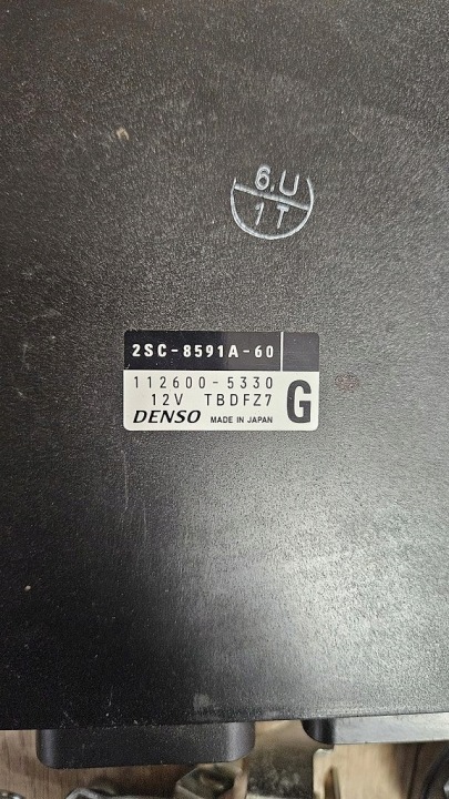 KIT MODULE CONTACTEUR D'ALLUMAGE BOUCHON SERRURE YAMAHA MT-09 (2014-2016) 2SC-8591A-60