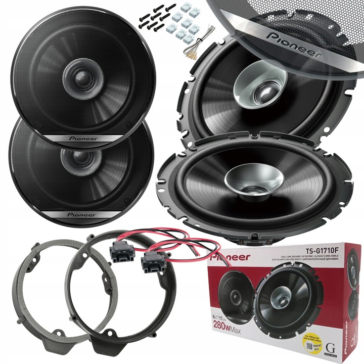 PIONEER ALTAVOCES + DISTANCIAS MERCEDES A B C CLASE W176 W177 W246 W204 S204 