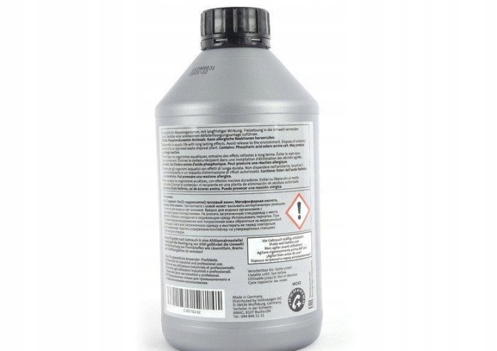 FLUIDE VERS BOÎTE DE VITESSES VOLKSWAGEN AUDI 1 LITR G055512A2