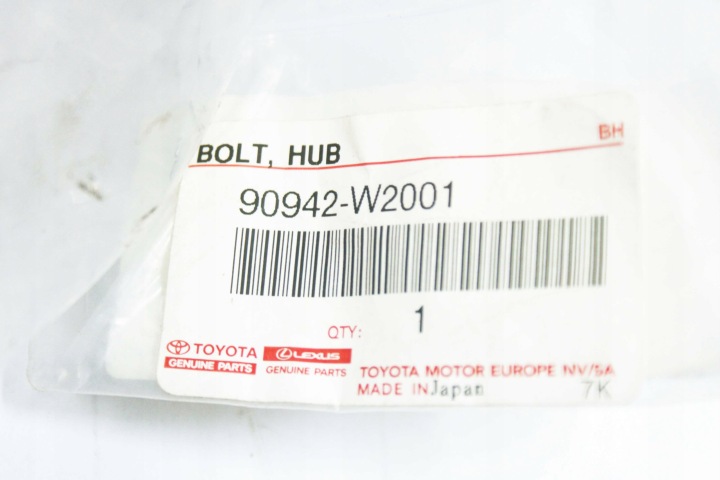 VIS ROUES OE TOYOTA AYGO I, II ORIGINALE NEUF