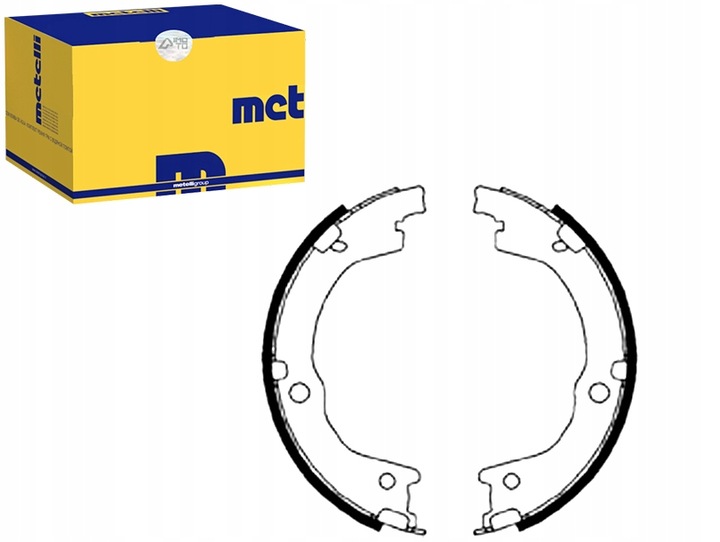 METELLI JUEGO ZAPATAS DE FRENADO MET, 53-0230 