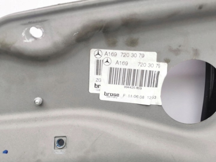 MERCEDES-BENZ B W245 2008 MÉCANISME ÉLÉVATEUR VITRES AVANT