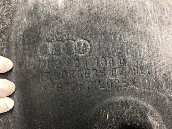 AUDI A6 4G0 C7 LIFT PASSAGE DE ROUE GAUCHE AVANT 4G0853887