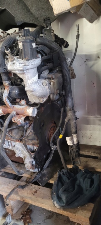 MOTEUR POTEAU FIAT DUCATO 2,3 EURO6 F1AGL4112 ENDOMMAGÉ SUR PIÈCES