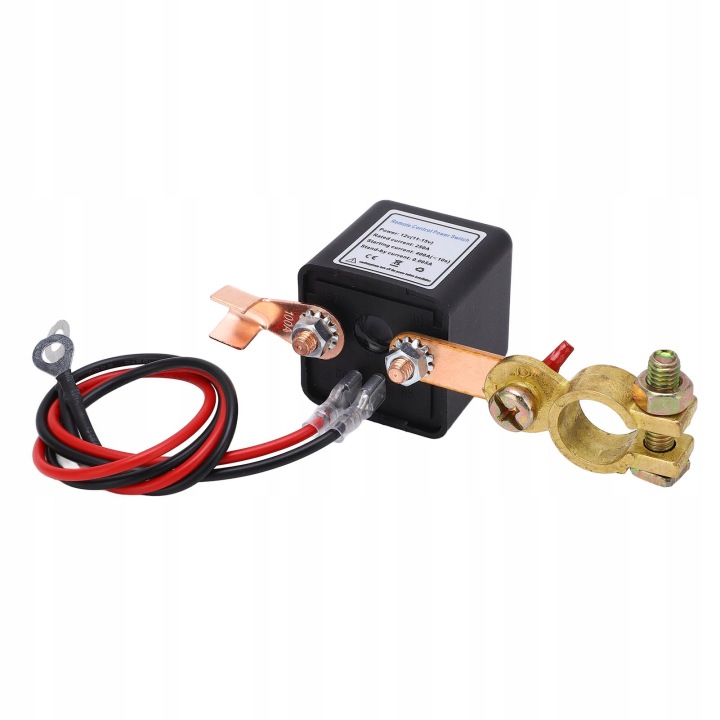 INTERRUPTEUR BATTERIE AUTOMOBILE AVEC TÉLÉCOMMANDE 250A