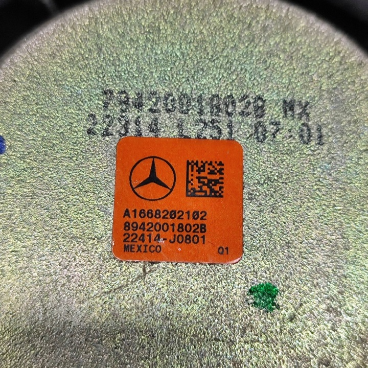 MERCEDES-BENZ GL X166 2015 HAUT-PARLEUR PORTES ARRIÈRE