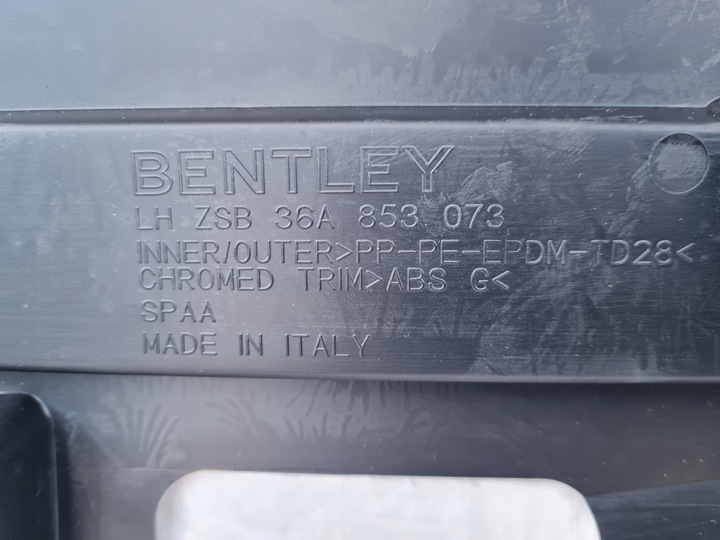 BENTLEY BENTAYGA 36A BRIDA DE PUERTA PARTE TRASERA IZQUIERDA NUEVO 