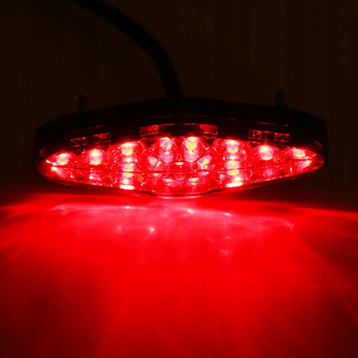 12V 15 LED PHARE PIED ARRIÈRE ARRIÈRE ATV DIRT BIKE