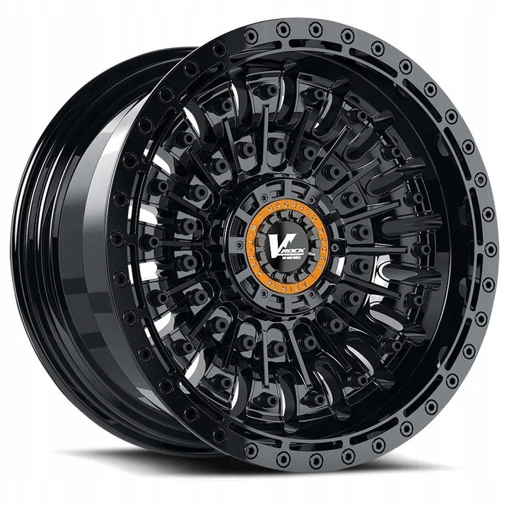 LLANTAS 20 8X170 V-ROCK URAL SATÉN BLACK MARKOWE FORD F250 F350 F-250 F-350 