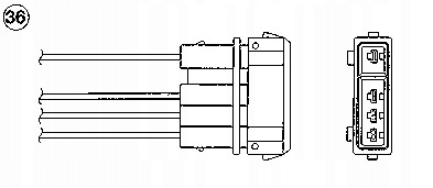 SONDA LAMBDA NGK DO SKODA FELICIA 1.3 1.6 