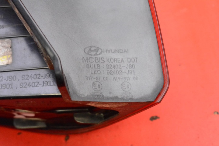 PHARE DROITE ARRIÈRE ARRIÈRE 92402-J90 HYUNDAI KONA 1 I 17-19