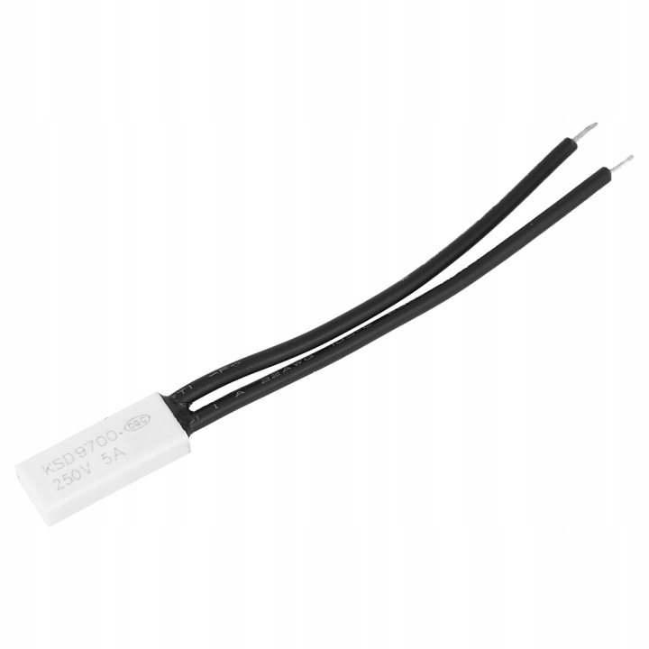 COMMUTATEUR OCHRANIACZY TERMICZNYCH 2PCS KSD9700 NORMALNIE ZAMKNIETA SONDE AVEC TWORZYWA SZTUCZNEGO 120C