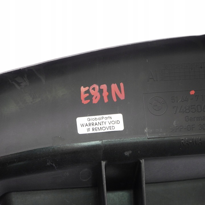 BMW E81 E87 LCI GUIDE D'AIR JALOUSIE ADMISSION