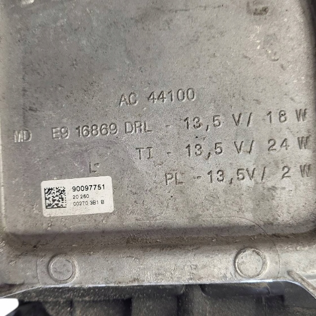 PROJECTEUR AVANT CÔTÉ GAUCHE MINI ÉLECTRIQUE (COOPER SE) 63115A0116503