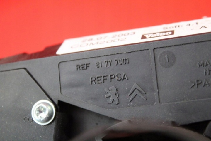 COMMUTATEUR COMPOSITE ARAIGNÉE 96488210XT CITROEN C3 1 I 5D HAYON 02-10