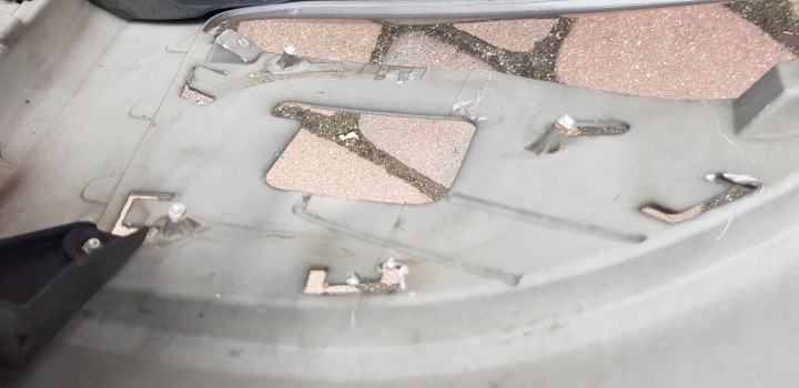 PARE-CHOCS AVANT AVANT FORD KUGA MKII MK II CV44-17757AGW