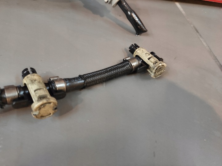 BMW N57 F01 F10 F11 3.0D FIL CANALISATIONS DE RETOUR VIREMENT PUCE LOQUET ORIGINAL