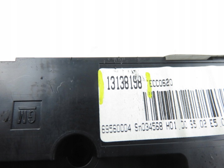 PANNEAU CONDUIT D'AIR OPEL VECTRA C 13138198