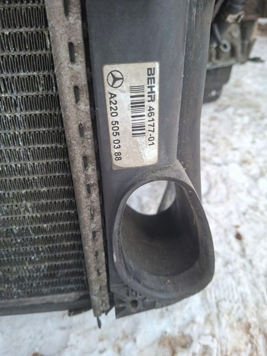RADIATEUR EAU MERCEDES AVEC CLASSE W220 3.2 CDI