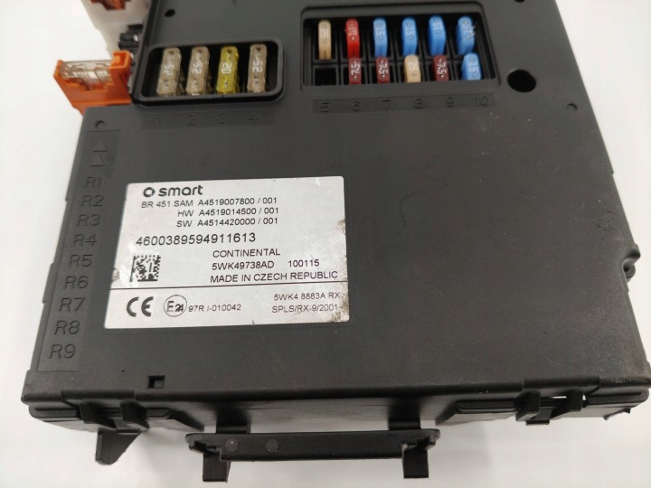 MODULE CONTRÔLEUR CONFORT SMART FORTWO A4519007800