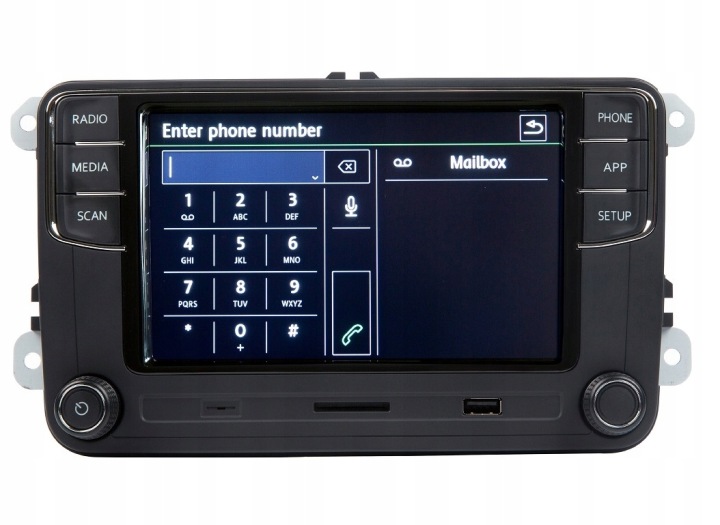 RADIO VW RCD360 RCD330 187B SANS FIL ANDROIDAUTO CARPLAY MIRRORLINK