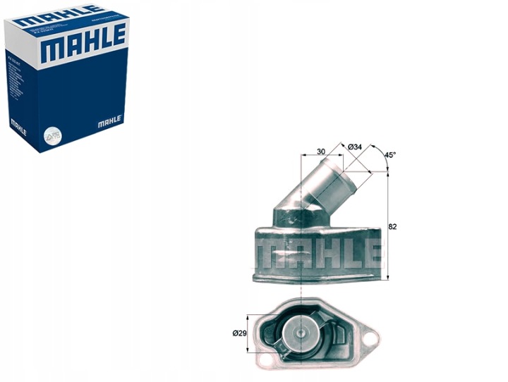 MAHLE ORIGINAL TI 9 92 THERMOSTAT ZRODEK REFROIDISSANT