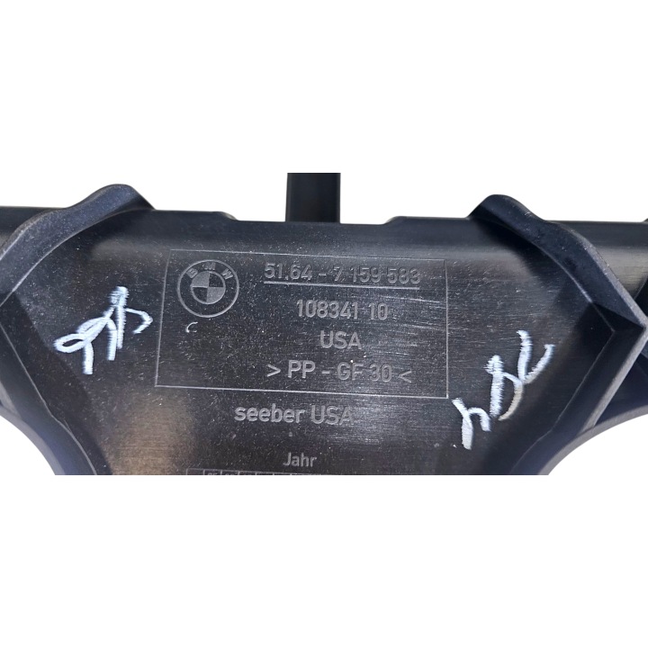 BMW X5 E70 RENFORCEMENT PANNEAU AVANT POUTRE VOLANT ADMISSION AIR 7159583