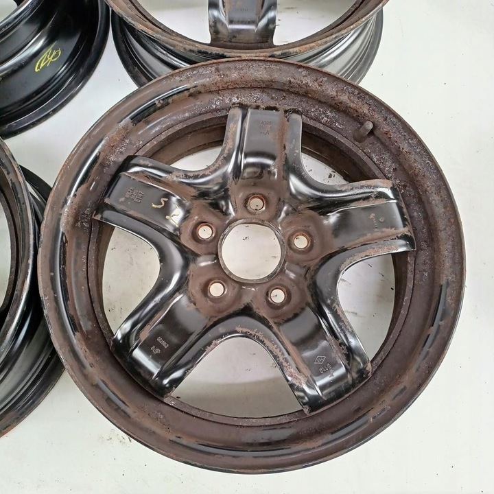 LLANTAS 5X114,3 16 RENAULT MEGANE SCENIC 3 4 PIEZAS (F372) 