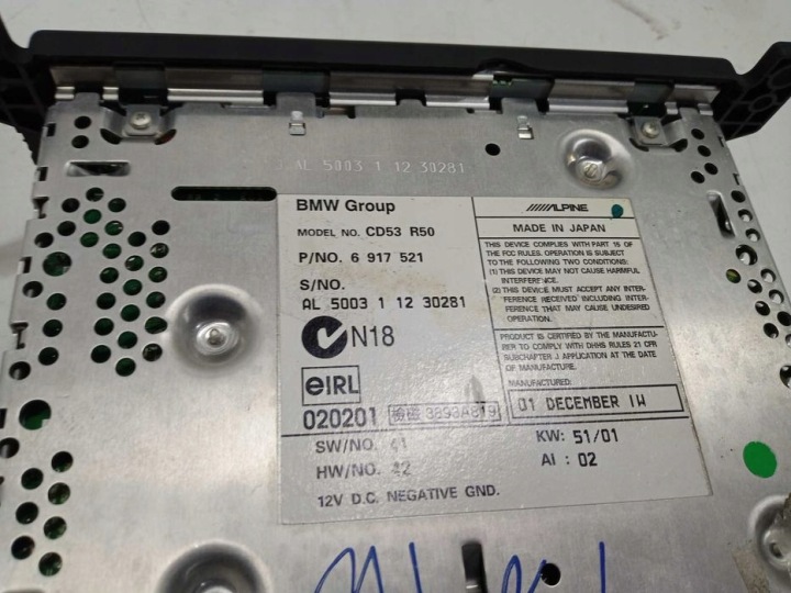 MINI R50 R52 R53 RADIO CD