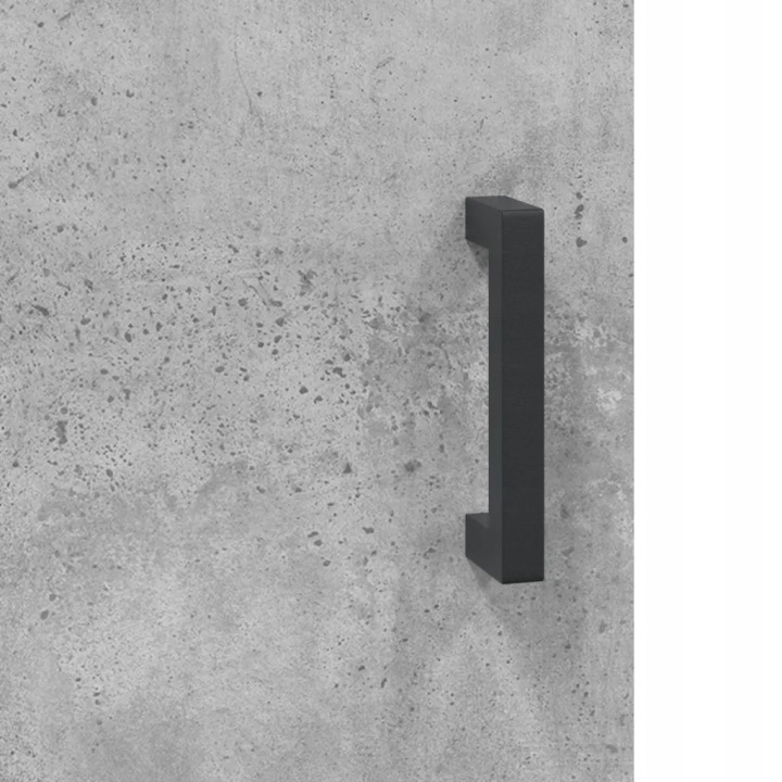 VIDAXL KOMODA, SZAROSC BÉTON 100X36X60 CM, MATÉRIAU DREWNOPOCHODNY