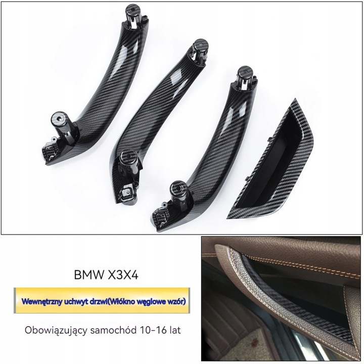 ÇA VA POUR DE POIGNÉES WEWNETRZNYCH PORTIÈRE BMW X3, X4, F25, F26 photo 11 - milautoparts-fr.ukrlive.com