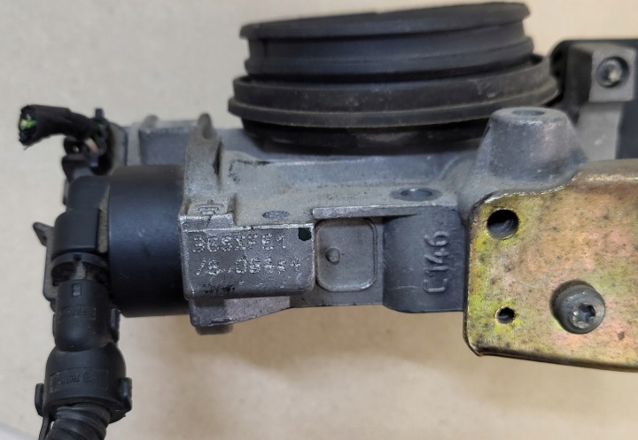 PAPILLON DES GAZ AIR FIAT PANDA II PUNTO 2 1.2 8V 365XFE1 C146 OE