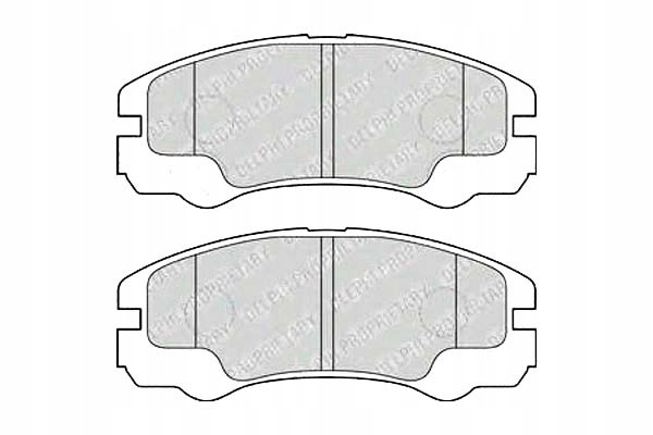 PADS BRAKE OPEL FRONTERA A FRONTERA B 2.2/2. 