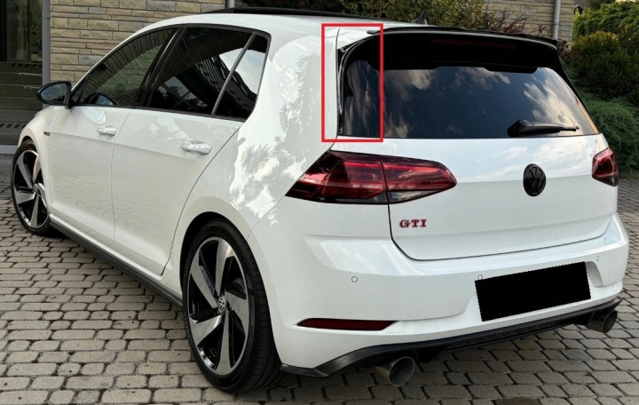 VW GOLF VII HAYON LIFT 16-19 SPOILER LATÉRALE MOULURE VITRES GAUCHE 5G6 ORIGINAL