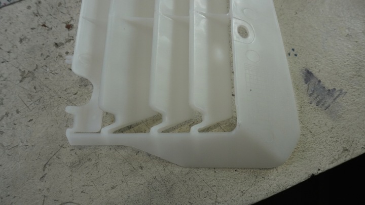 I940 HONDA CRF 450 05-14 PROTECTION RADIATEUR DÉFLECTEUR D'AIR 19034-MEY-670
