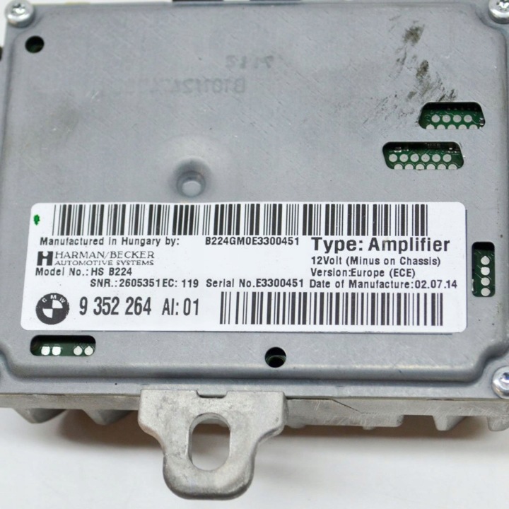 BMW 3 F30 F35 F31 2014 AMPLIFICATEUR AUDIO
