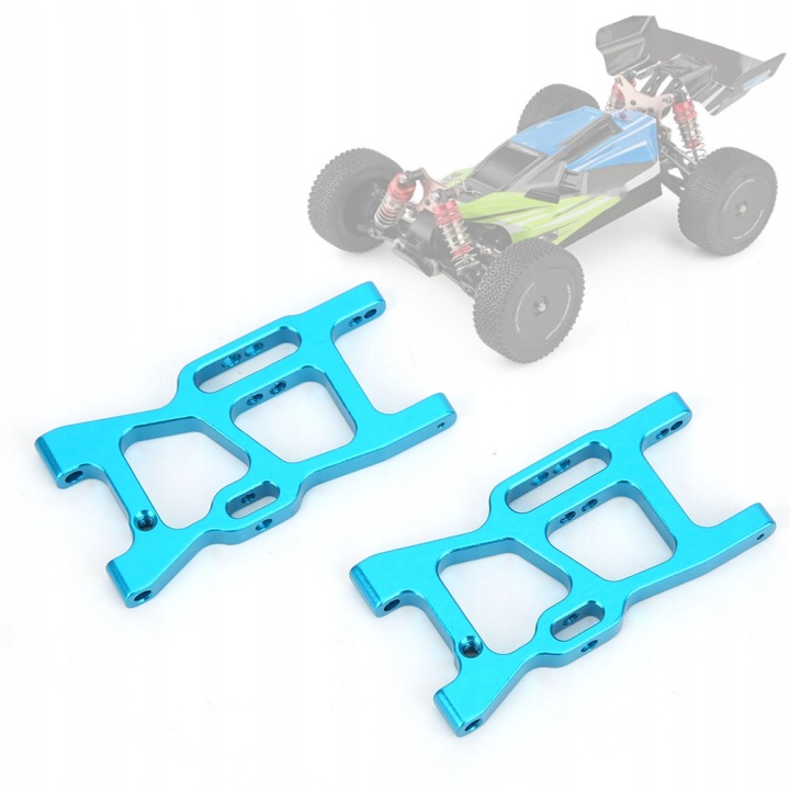 AVANT INFÉRIEUR BRAS SUSPENSIONS STOP ALUMINIUM 2PCS VERS VOITURES WLTOYS 144001 RC