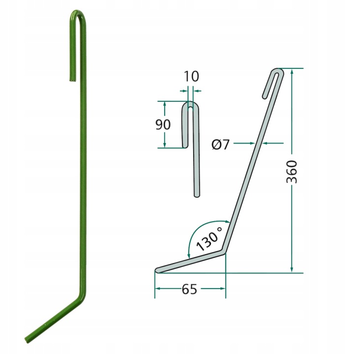 PALCE ZAGARNIAJACE GRABKI VERS SOC DE SEMOIR AMAZONE D8 2,5M BOGATY KIT 24SZT.