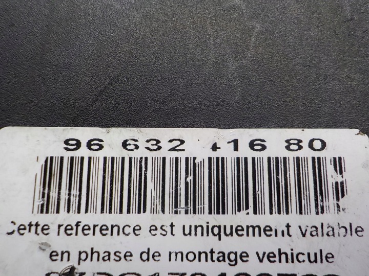 PEUGEOT 307 POMPE ABS 0265235237 9661887180 0265950636 9663241680