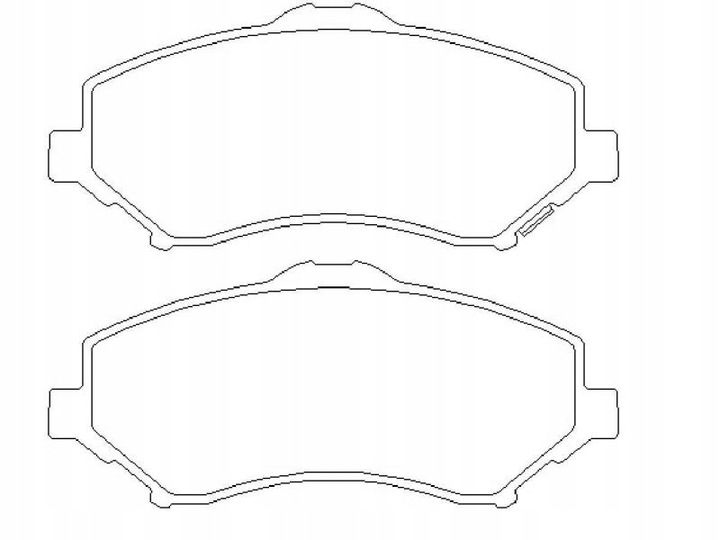 PLAQUETTES FREIN CHRYSLER VOYAGER 08- AVANT