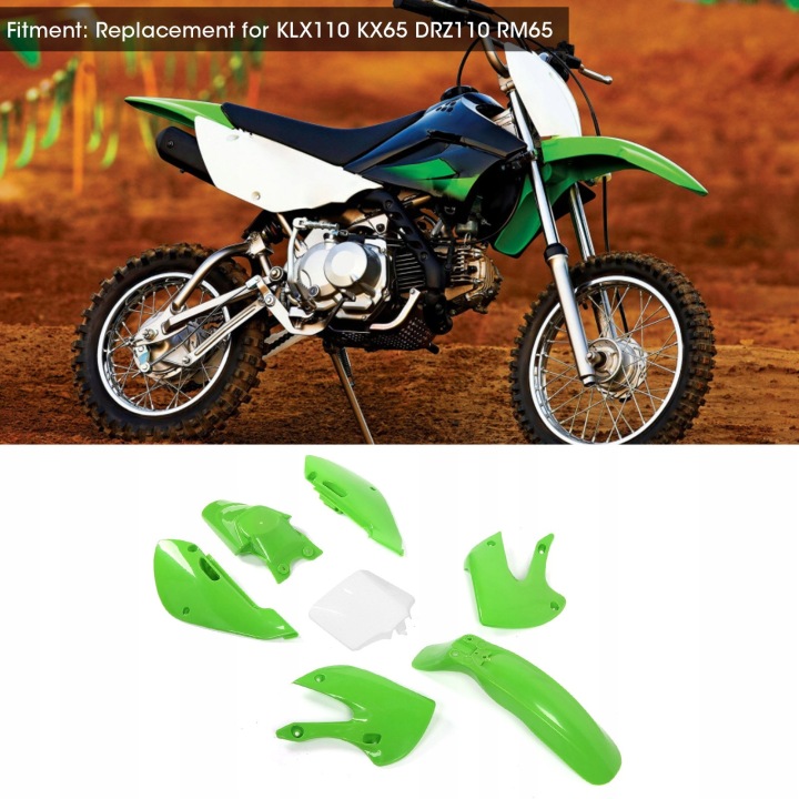 MOTOCYCLETTE BOTNIKI KIT POKRYCIA RÉSERVOIR CARBURANTS REMPLACEMENT KLX110 OV