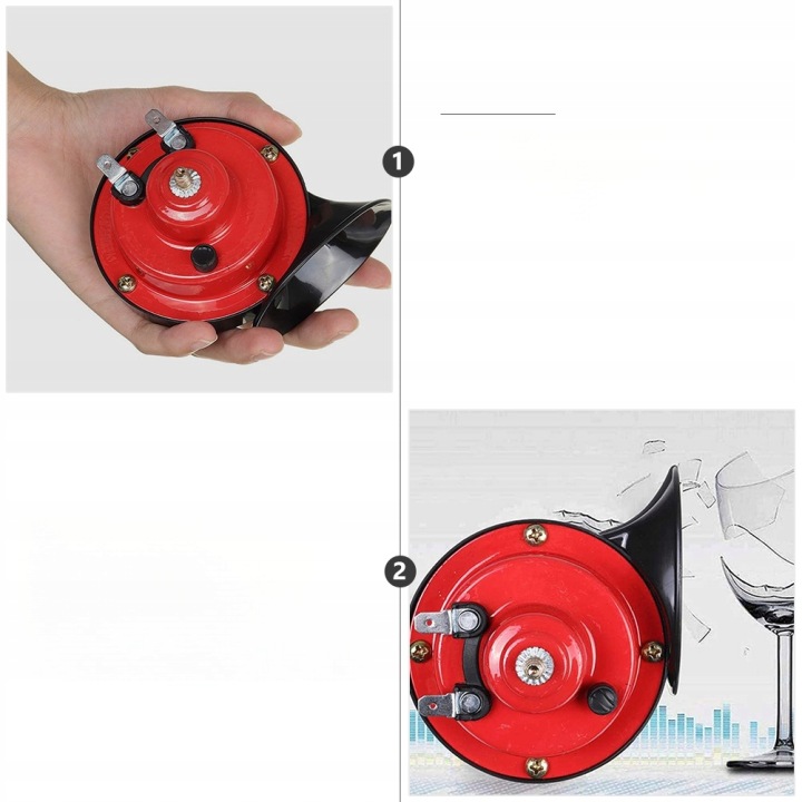 300DB HAUT-PARLEURS AUTOMOBILE POCIAG AIR HORN KIT TRUCK